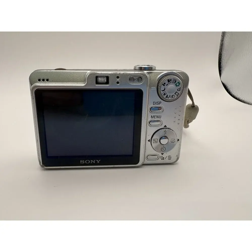 Sony Cyber-shot Digital Camera DSC-W55 7.2MP Silver 3x Zoom